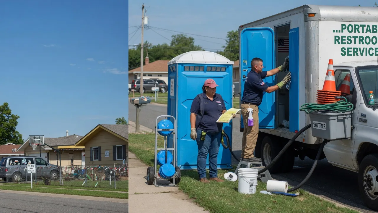 Portable Toilet Rental in Birchleaf, VA near me